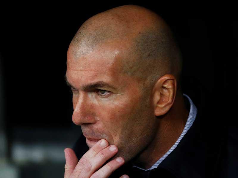 زين الدين زيدان المدير الفني لريال مدريد