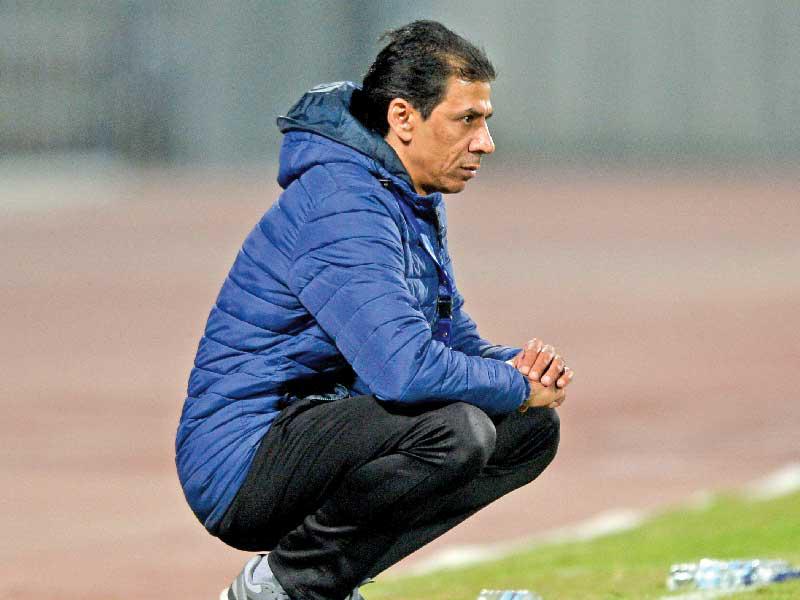 مدرب النصر أحمد عبدالكريم 