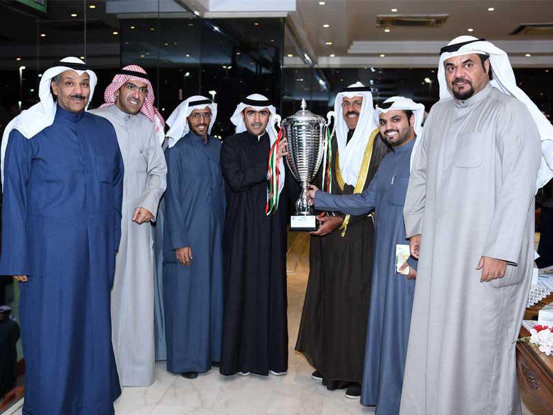 النواف والفهد والناصر يتوجون اسطبل العصيمي بكأس سمو ولي العهد