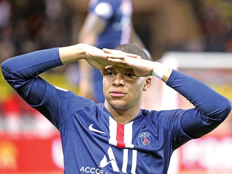 مهاجم باريس سان جرمان كيليان مبابي