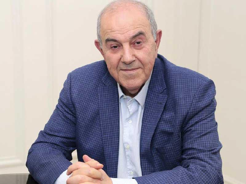  زعيم ائتلاف «الوطنية» اياد علاوي