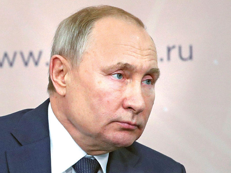  الرئيس الروسي فلاديمير بوتين