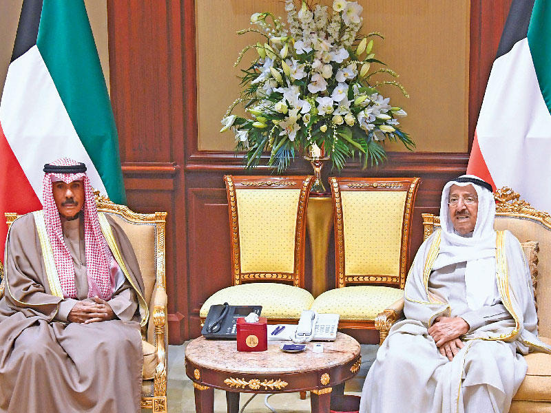 الأمير مستقبلا ولي العهد أمس