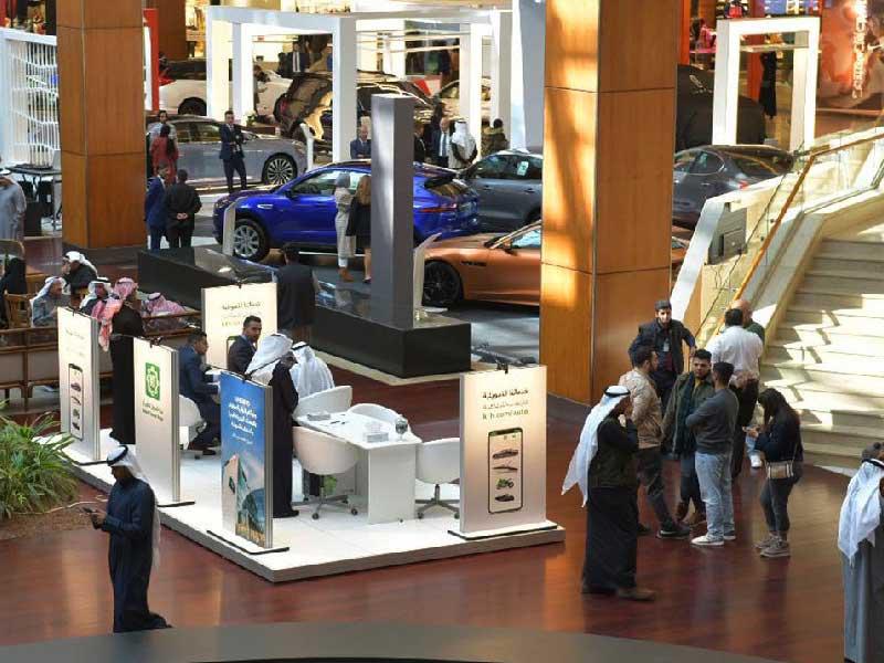 جناح بيت التمويل الكويتي «بيتك» في معرض الكويت للسيارات 2020