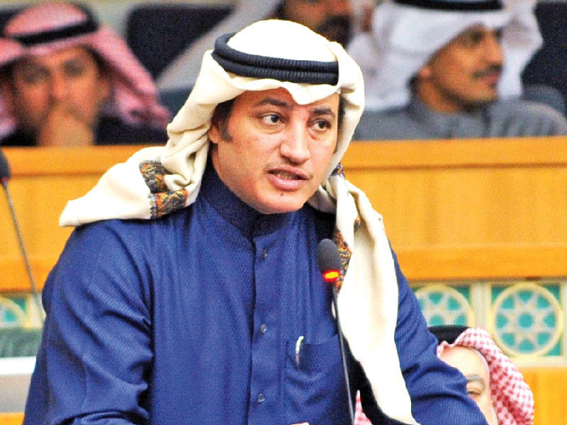 النائب عسكر العنزي 