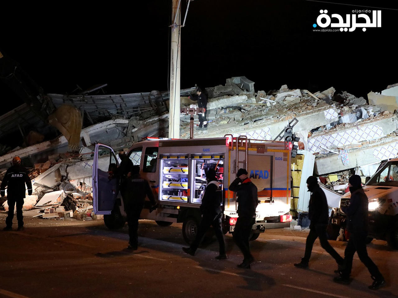 زلزال تركيا يتسبب بوفاة 20 شخصاً 