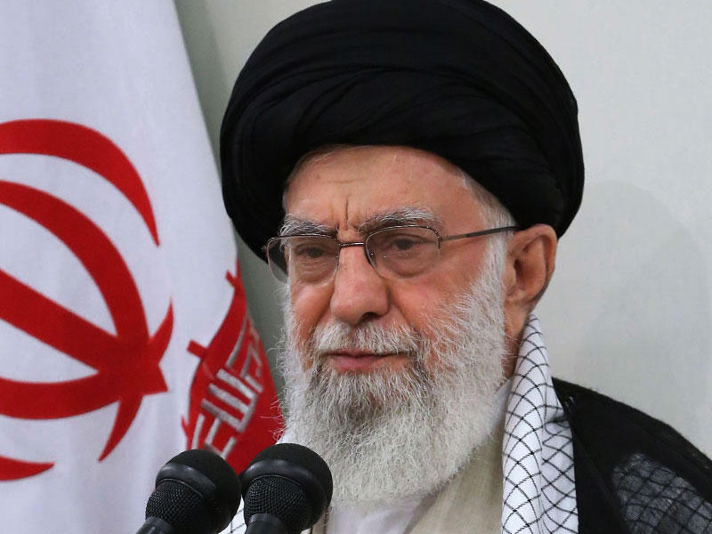 المرشد الأعلى الإيراني علي خامنئي
