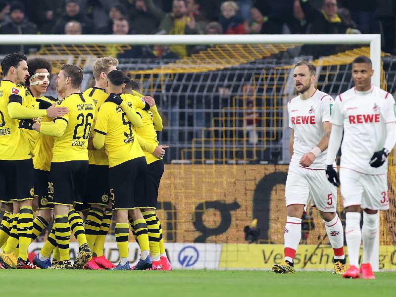  دورتموند يحقق فوز كبير بثنائية هالاند