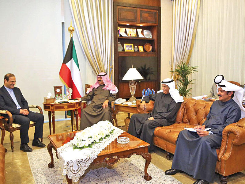  الجارالله لدى استدعاء السفير الإيراني