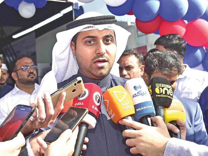 رئيس مجلس ادارة الشركة فهد الرومي