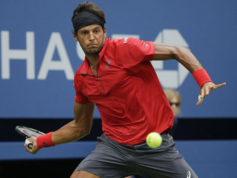 لاعب التنس البرازيلي جواو سوزا 