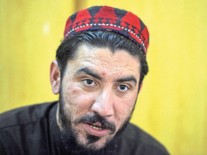 زعيم حركة «بشتون تحفظ»  منصور بشتين