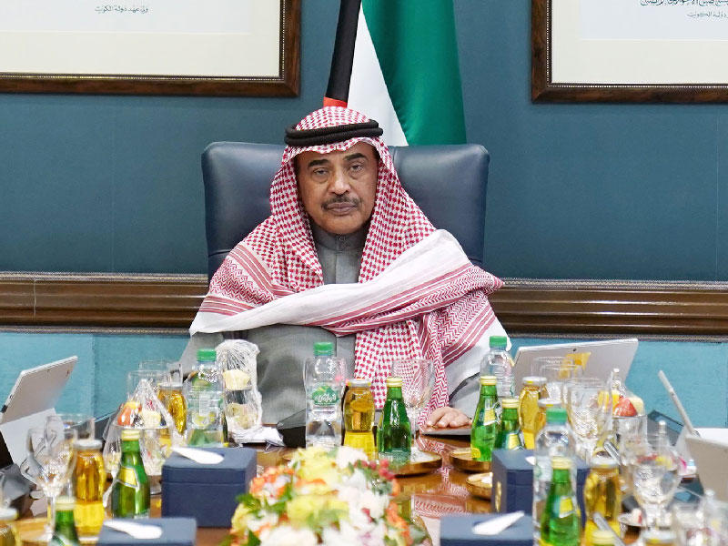 سمو الشيخ صباح الخالد رئيس مجلس الوزراء