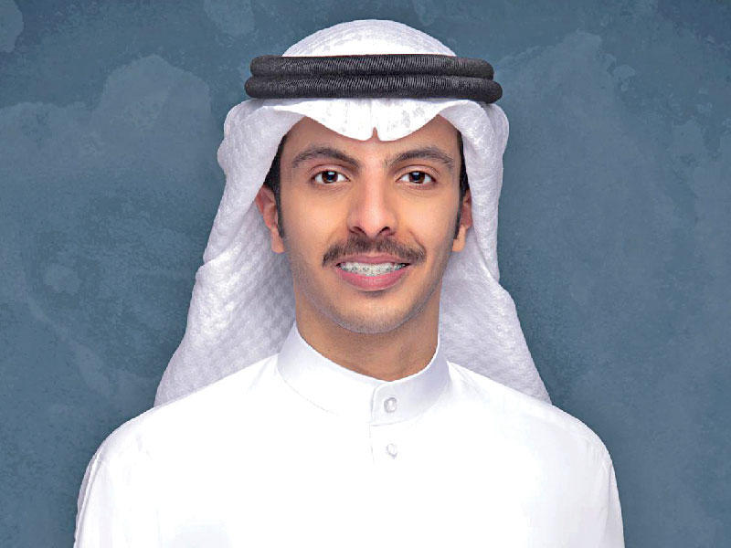 أمين سر الهيئة الإدارية لاتحاد طلبة الكويت بالمملكة المتحدة عبدالرحمن العصيدان 