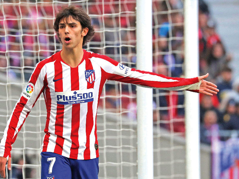 مهاجم أتلتيكو مدريد جواو فيلكس