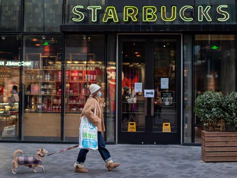 اغلاق محلات ستاربكس في الصين
