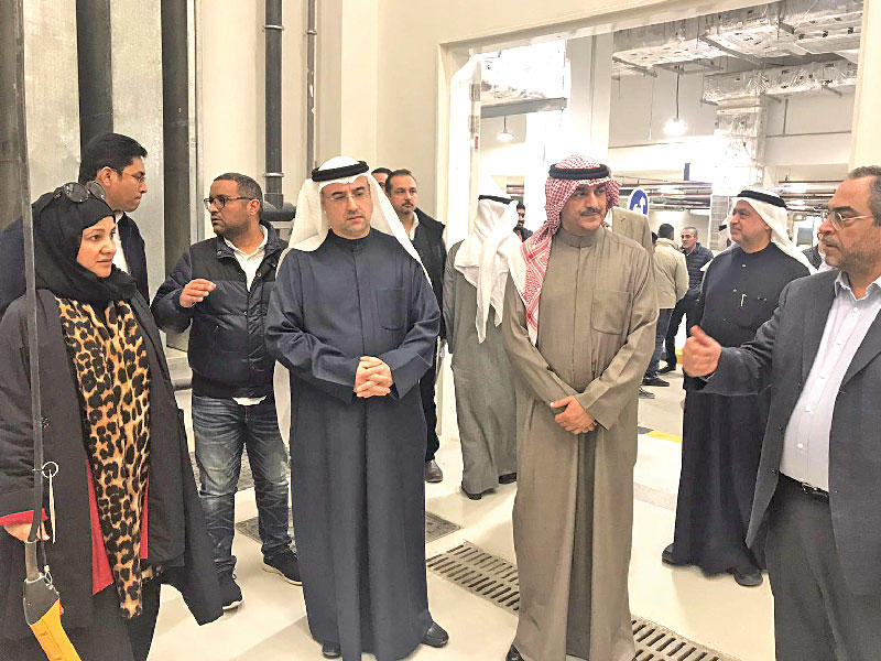 جانب من الجولة التفقدية