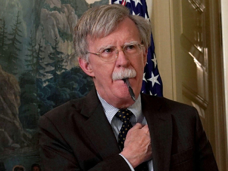 المستشار السابق للأمن القومي الامريكي جون بولتون