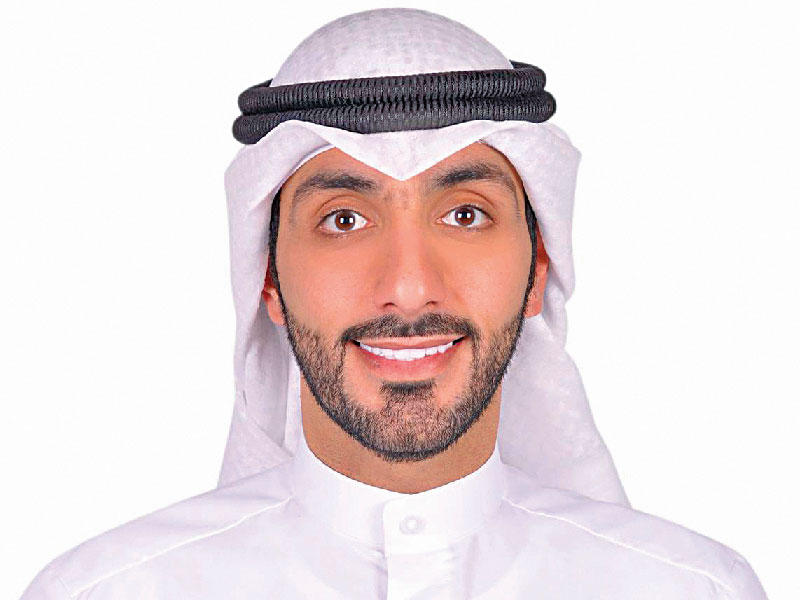 نائب رئيس الهيئة التنفيذية للاتحاد الوطني لطلبة الكويت لشؤون الفروع، مصعب الملا