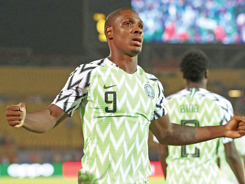  المهاجم أوديون إيغالو 