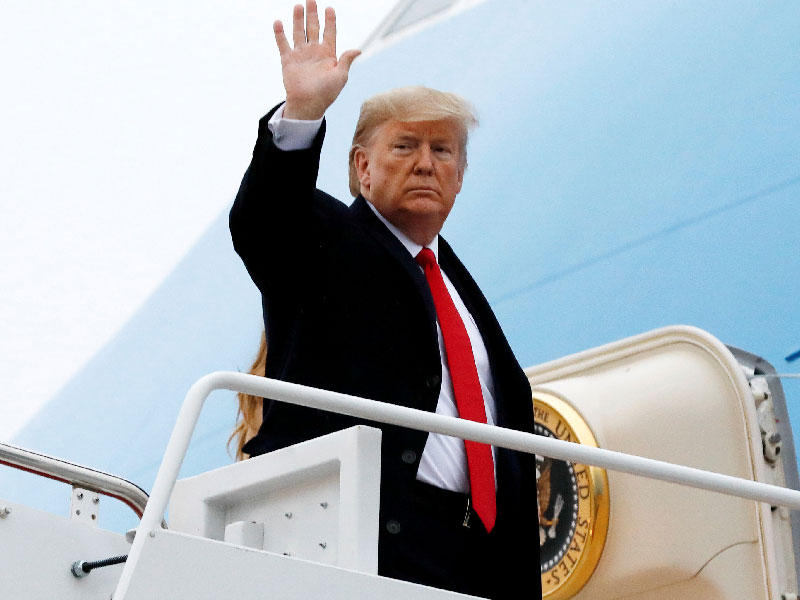 الرئيس الأمريكي دونالد ترامب