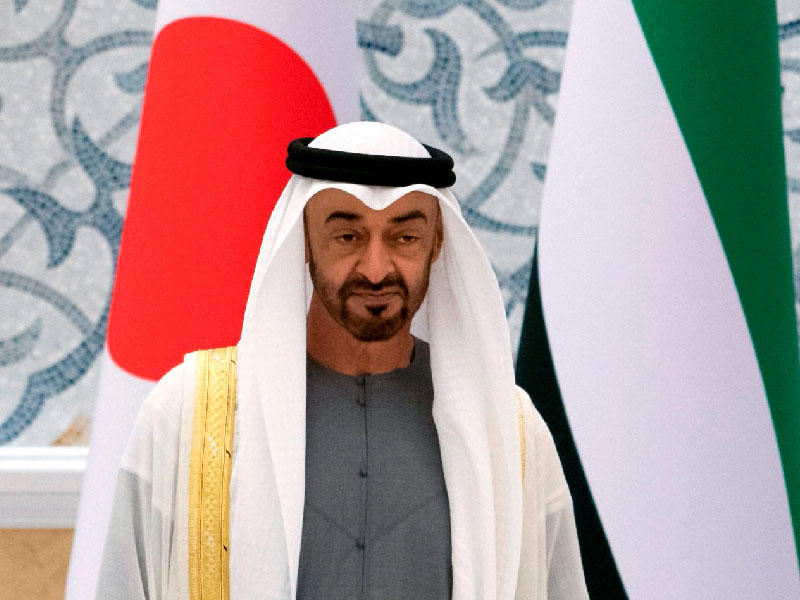 ولي عهد أبوظبي الشيخ محمد بن زايد آل نهيان 