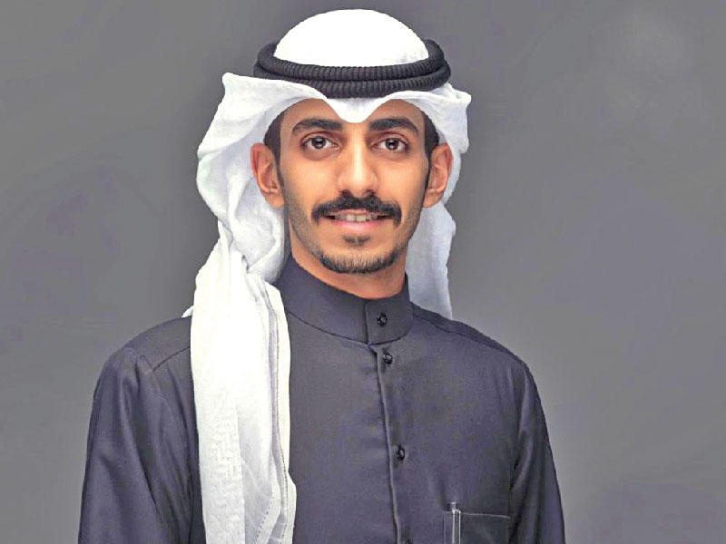 رئيس الاتحاد الوطني لطلبة الكويت - فرع المملكة المتحدة  ناصر الغانم