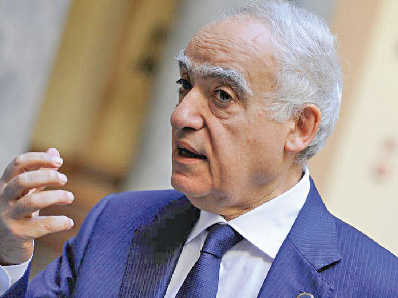 الممثل الخاص للمنظمة الدولية إلى ليبيا غسان سلامة