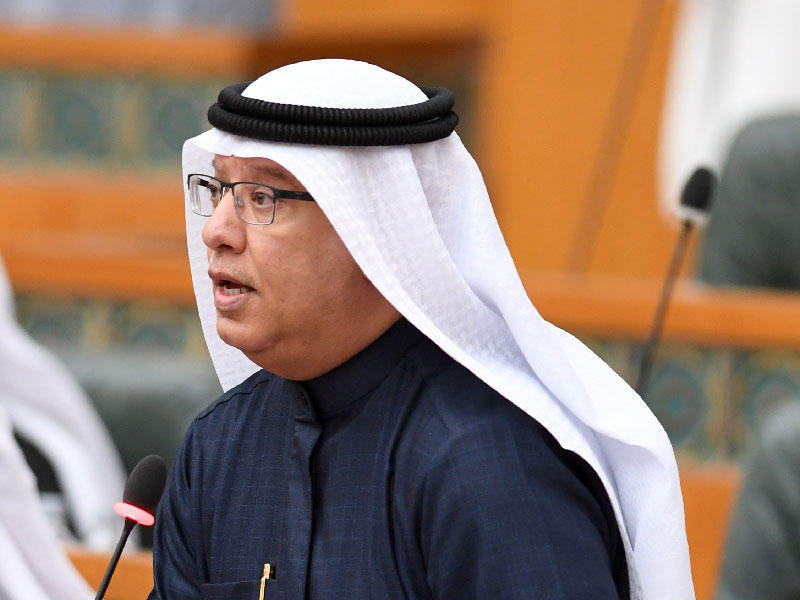 وزير الدولة لشؤون الخدمات وشؤون مجلس الأمة مبارك الحريص