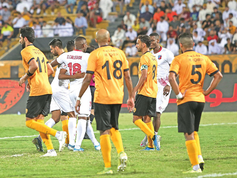 الكويت والقادسية في لقاء سابق