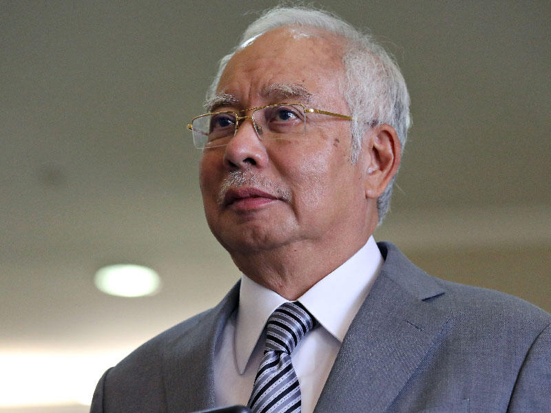 رئيس الوزراء الماليزي السابق نجيب عبدالرزاق