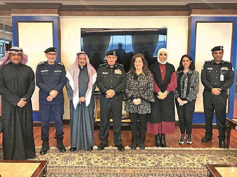 وفد ديوان حقوق الإنسان ووكيل «الداخلية» خلال اللقاء