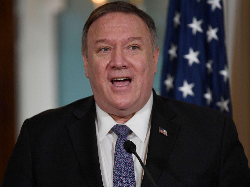  وزير الخارجية الأميركي مايك بومبيو