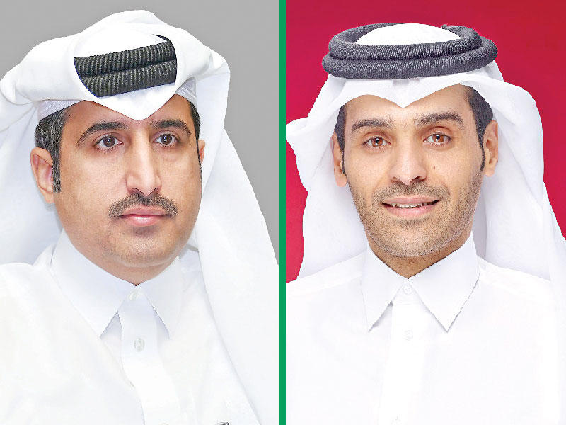 الرئيس التنفيذي محمد بن عبدالله آل ثاني  - المدير العام لغرفة قطر صالح الشرقي 