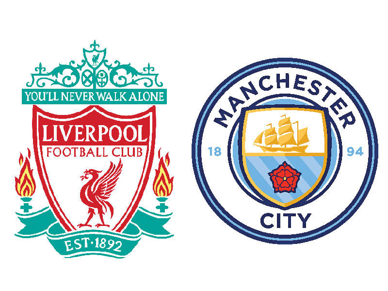 شعار نادي مانشستر سيتي الانجليزي-شعار نادي ليفربول الانجليزي