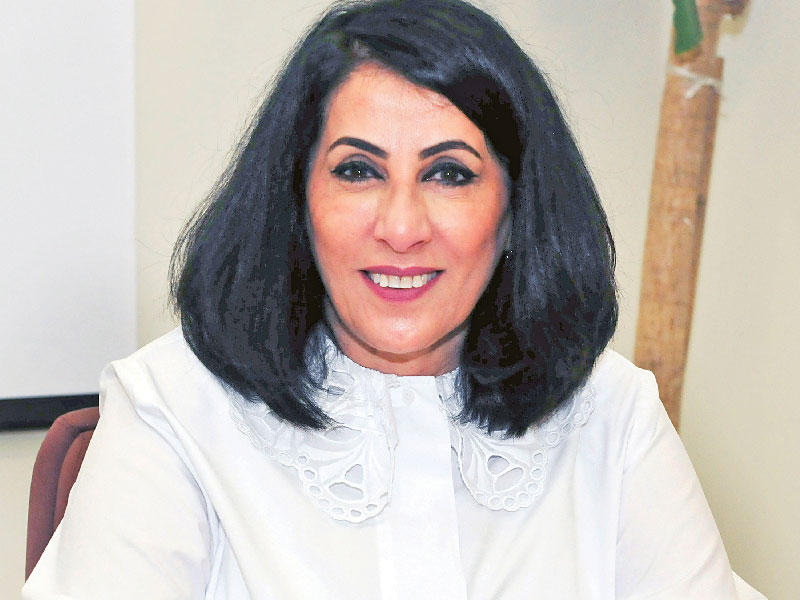 مديرة الإدارة في عمادة القبول والتسجيل بجامعة الكويت هند السالم