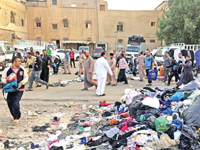 صورة أرشيفية لإحدى الحملات التفتيشية على منطقة الجليب