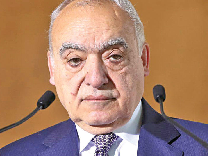  رئيس البعثة الأممية غسان سلامة