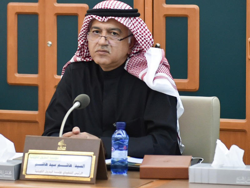  الرئيس التنفيذي لمؤسسة البترول الكويتية هاشم هاشم