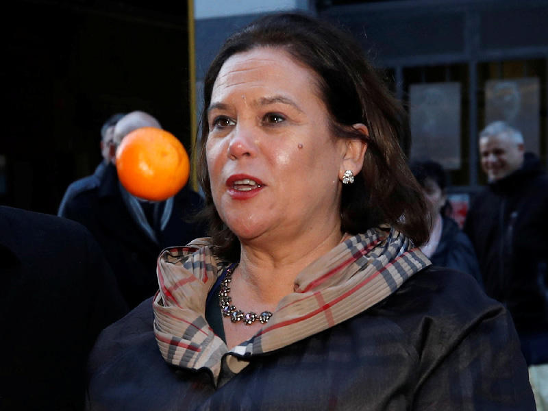 زعيمة حزب الشين فين الايرلندي ماري لو ماكدونالد