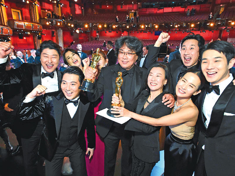 نجوم فيلم «Parasite»n