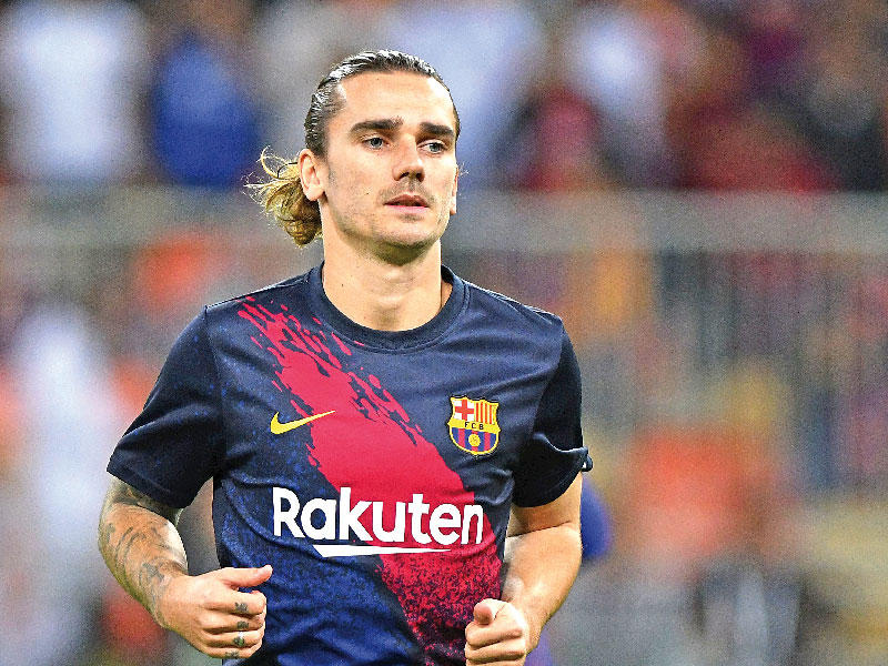 المهاجم الدولي الفرنسي أنطوان غريزمان