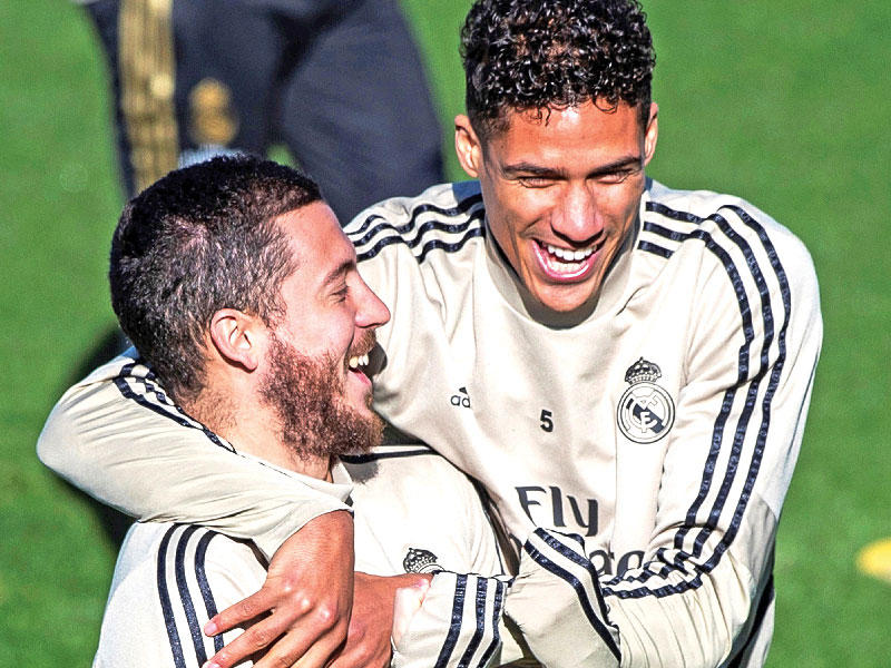 فاران وهازارد نجما ريال مدريد