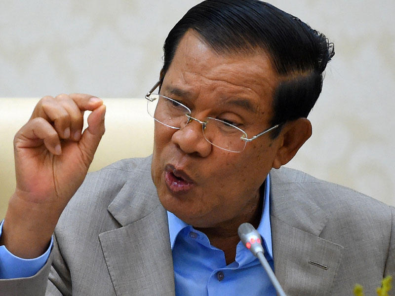  رئيس الوزراء الكمبودي هون سين