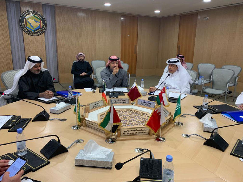 الدعيج خلال الاجتماع