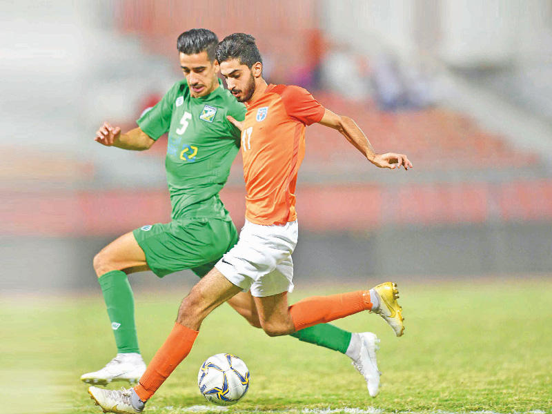 شبيب الخالدي وجمعة العنزي في لقاء سابق