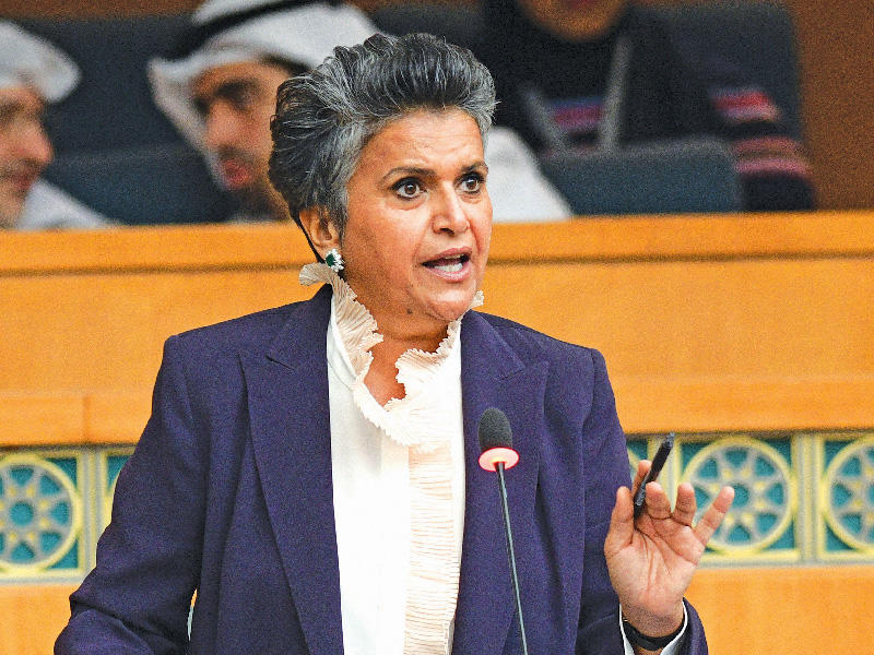 رئيسة اللجنة النائبة صفاء الهاشم