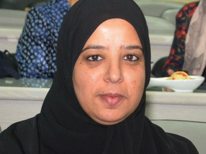 مديرة إدارة الصناديق الوقفية بالإنابة في الأمانة العامة للأوقاف، المنسقة العامة لمسابقة الكويت الكبرى لحفظ القرآن الكريم الثالثة والعشرين، لينة المطوع