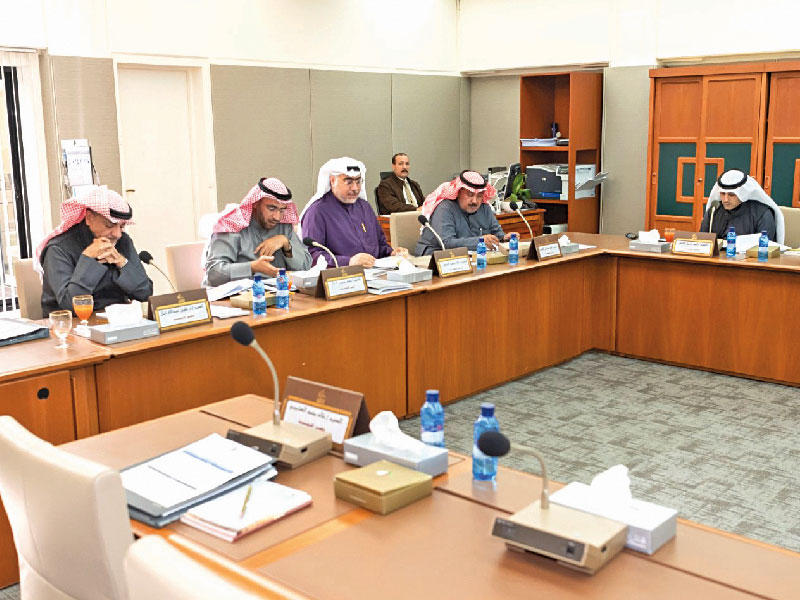 اجتماع سابق للجنة التشريعية