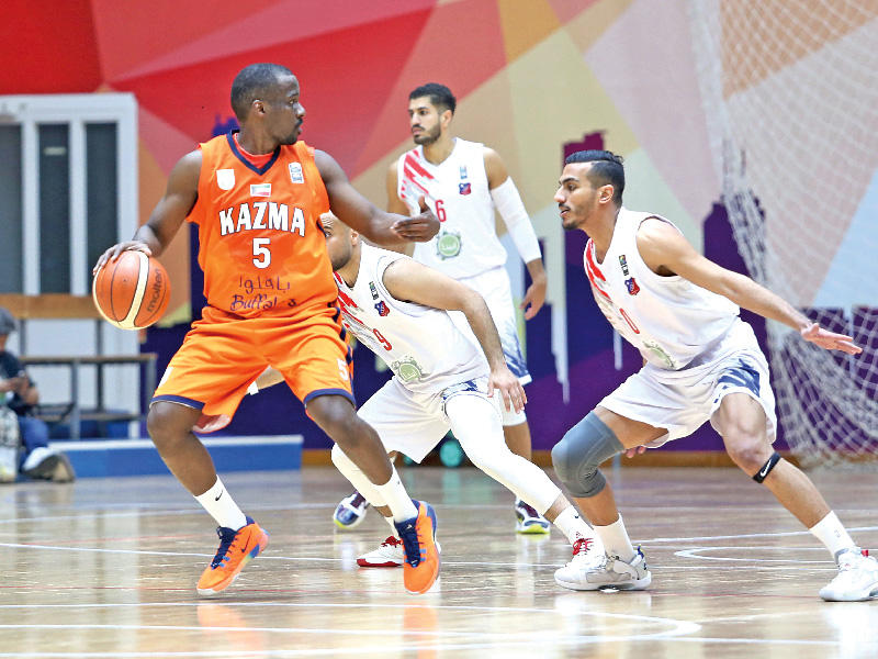 جانب من لقاء اليوم الأول بين الكويت وكاظمة